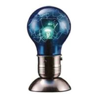 Фото Светильник настольный «Лампа» (синий) Светильник в